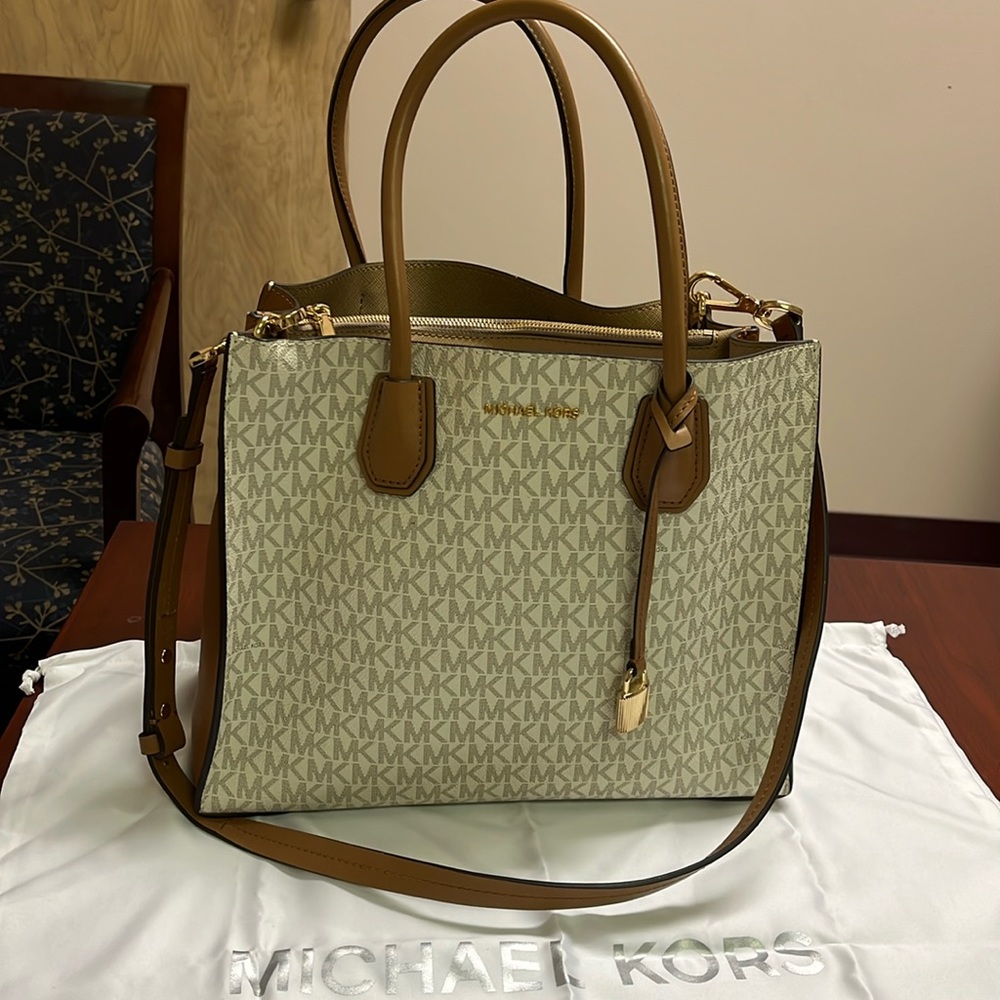 Michael Kors leather Satchel